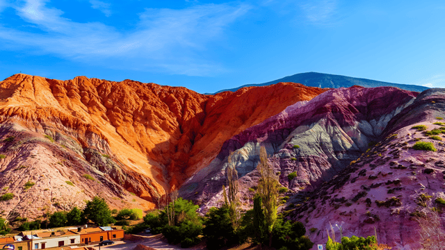 From Jujuy: Quebrada de Humahuaca, Purmamarca and Tilcara