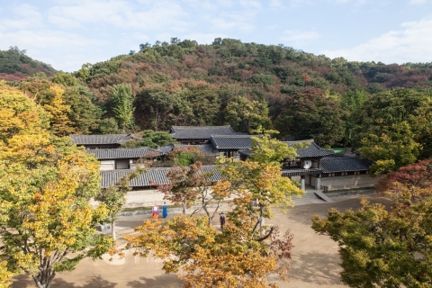 Depuis Séoul : Visite de la forteresse et du village folklorique de Suwon HwaseongVisite d'une journée partagée avec le point de rencontre de Myeongdong
