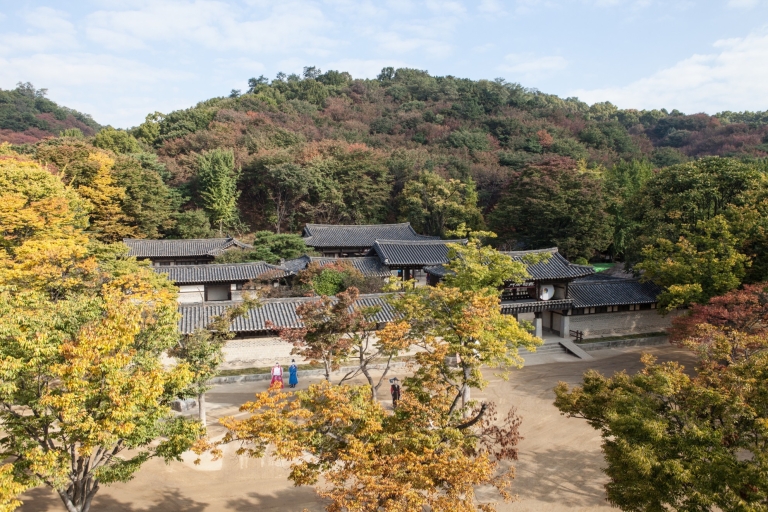 Z Seulu: całodniowa wycieczka do twierdzy Suwon Hwaseong i wioski ludowejJednodniowa wycieczka z punktem spotkań Dongdaemun