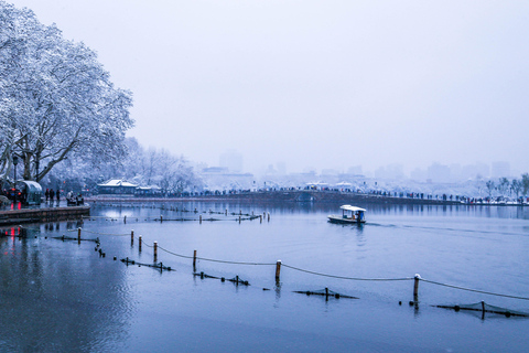 Hangzhou: Viagem de 1 dia ao Lago Oeste e à plantação de chá