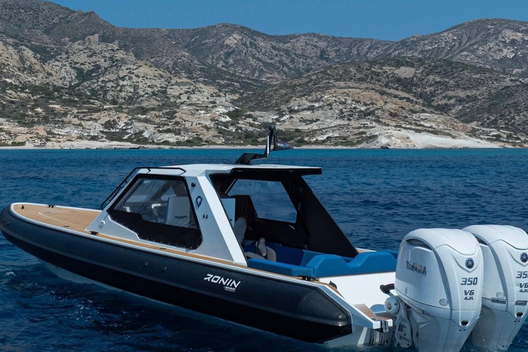 Mykonos to Paros & Antiparos by Ronin 35', transfer included