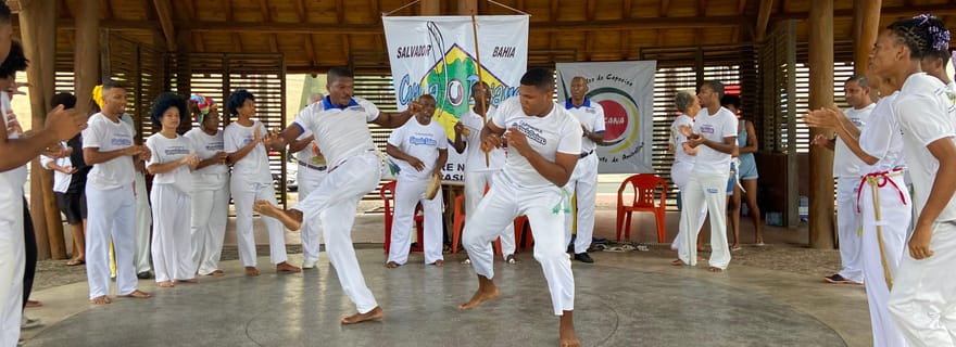 Expérience privée de capoeira à Salvador