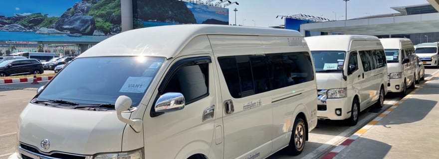 Phuket : Van privé à disposition à Phuket