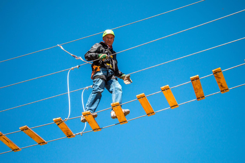 Cusco: Zipline i den heliga dalen