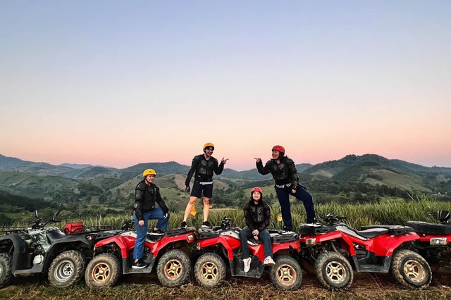 Scenic View ATV Tour and Pineapple Farm Visit in Chiang Rai