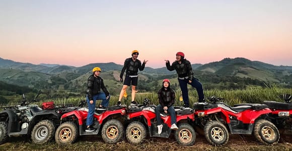 Scenic View ATV Tour and Pineapple Farm Visit in Chiang Rai
