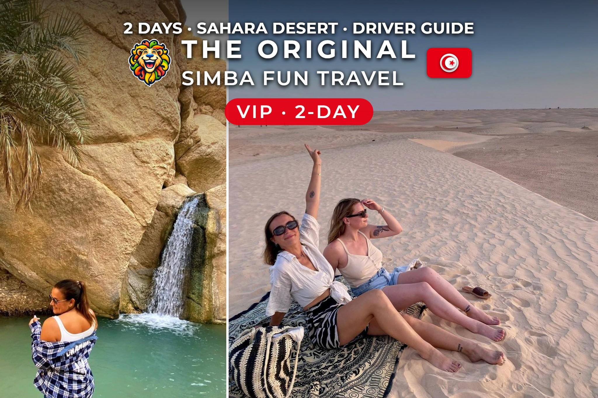 Sahara Tunesien: UNVERGESSLICHE 2-tägige VIP-Tour mit Guide + ABHOLUNG IN ALLEN STÄDTEN