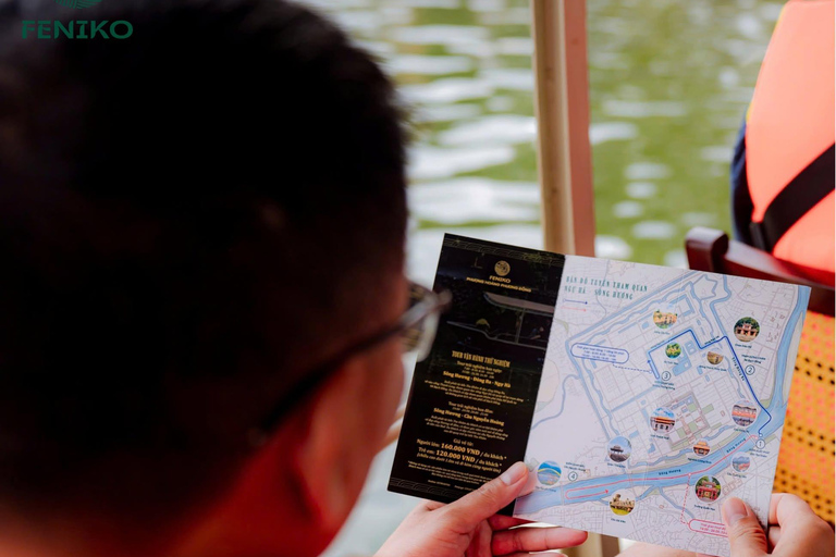 Hue: Perfume River Electric Boat Cruise with Hotel Transfer Shared Eco-Boat Cruise (Meeting Point)