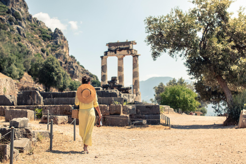 Athens: Private Tour of Delphi, Delphi Museum, and Arachova Tour Price with Entry Tickets
