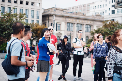 Visita guiada a pie por Shanghai: Lo más destacado de la ciudad en 4 horasRESERVA TU PLAZA - Recorrido a pie por lo más destacado de la ciudad de Shanghai