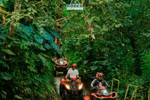 Ubud: Kuber single ATV Quad Adventure with Waterfall Track