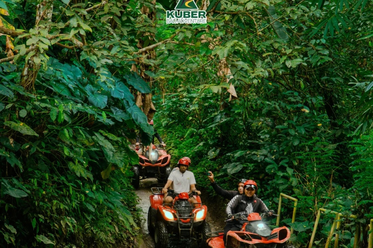 Ubud: Kuber single ATV Quad Adventure with Waterfall Track