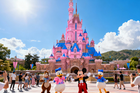 Hong Kong: Disneyland Entry Ticket with Private Transfer 1 Day Ticket & 1-Way Transfer Pickup from Kowloon/ HK Island