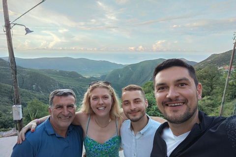 Unique gastro experience with locals in hills above Budva! Unique lunch experience with locals in hills above Budva!