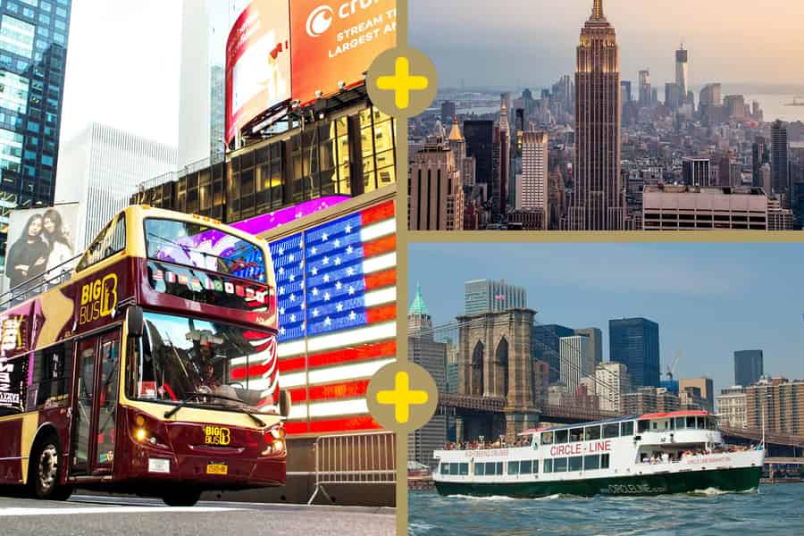 NYC-Paket: Empire State Building, Big Bus Tour und Circle Line Cruise. Foto: GetYourGuide