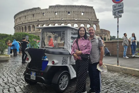 Rome: Private Golf Cart Sightseeingtour