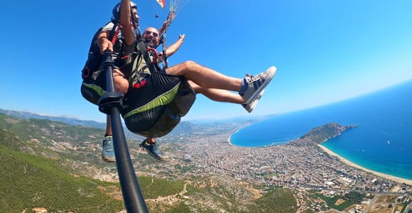 Alanya: Paragliding Flight Experience with Hotel Transfer
