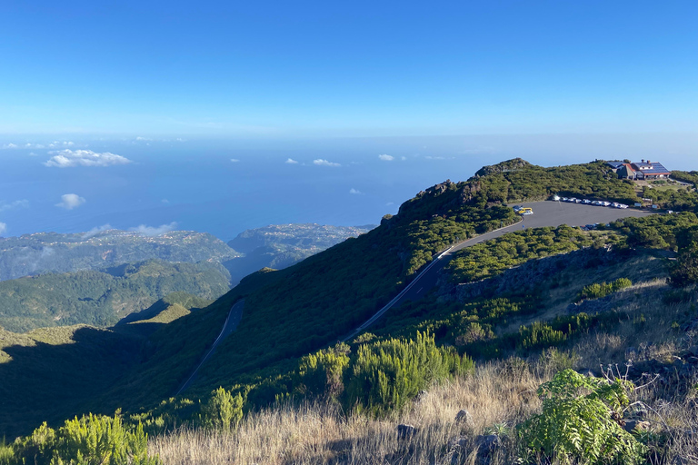 Trasferimento da Pico do Areeiro a Achada do TeixeiraPick up a Pico do Areeiro per tornare a Achada do Teixeira