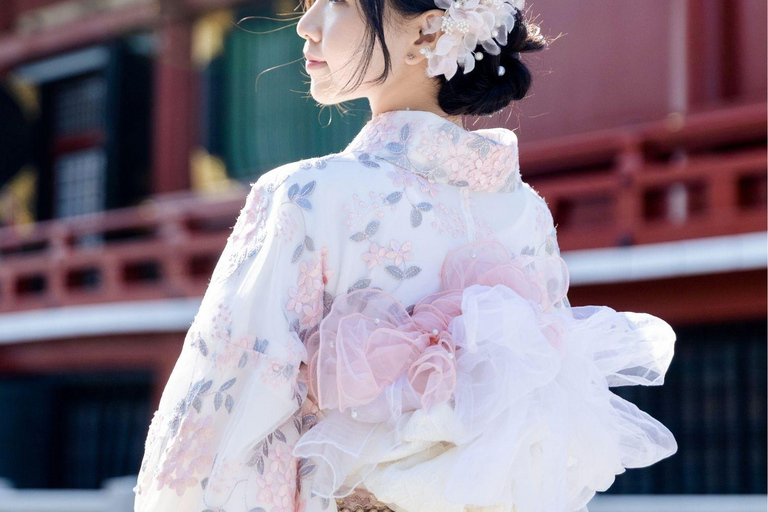 Tokyo: Asakusa Kimono Photoshoot & Walking Tour