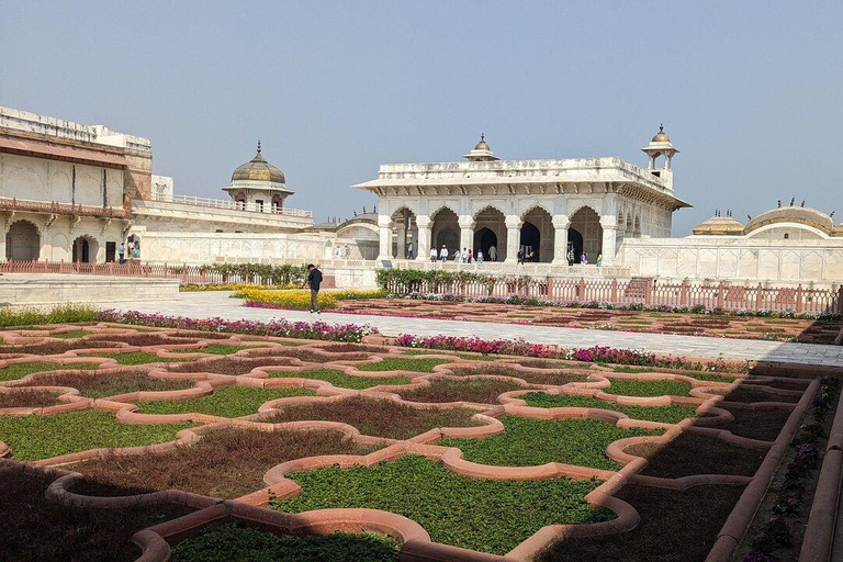 Desde Jaipur: Excursión del Taj Mahal y Agra a Delhi en el mismo día