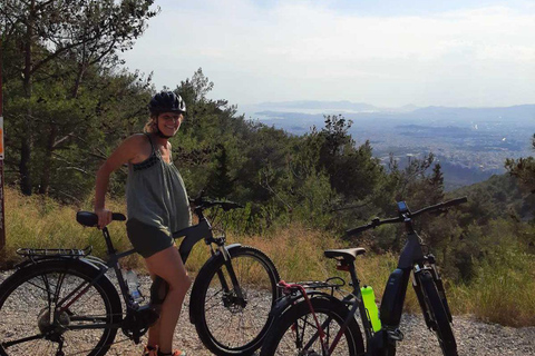 Athènes : Excursion en bicyclette électrique au Mont HymettusVisite de l'après-midi