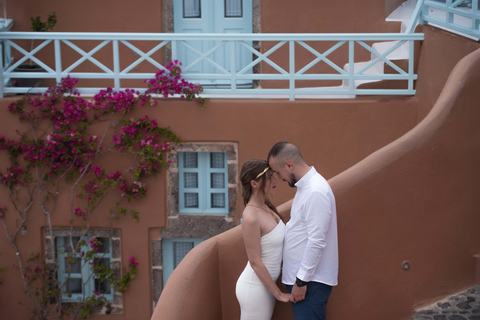 Oía: Santorini Professional Photoshoot with Edited Photos