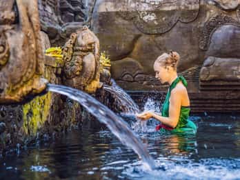 Bali: Griya Taman Beji Waterfall with Optional Ubud Tours