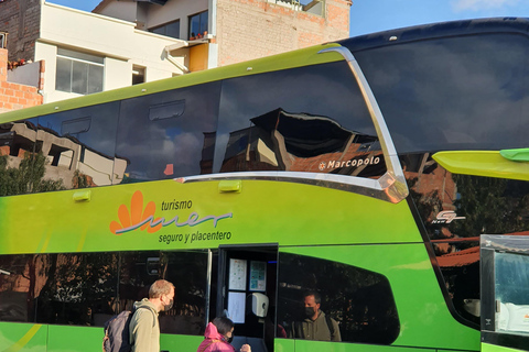 Autobús cama directo Puno Arequipa