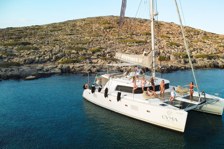 Dia: Day & Sunset Cruise with Menu by Greece's Top 100 Chef