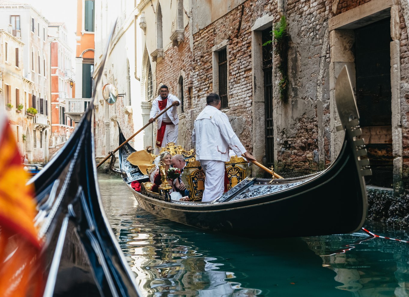 Venedig: Gondoltur på Canal Grande med app-kommentarer