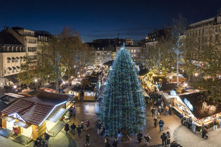 Luxemburgo: Tour gastronómico de Natal com vinho quente