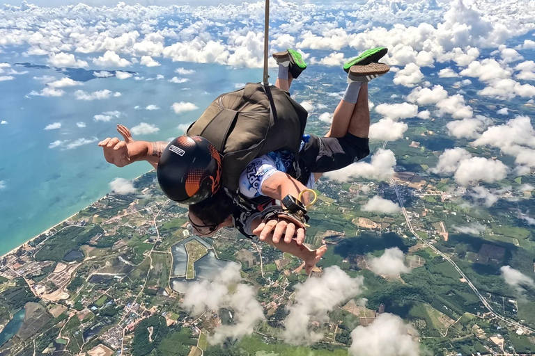 Thailand: Tandem Skydive Over Bangkok & Pattaya Adventures Solo video shooting (excluding tandem skydiving)