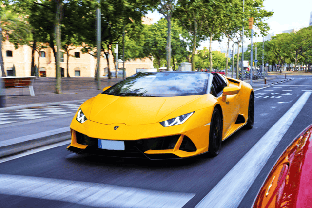 10-minute Barcelona Supercar City Tour