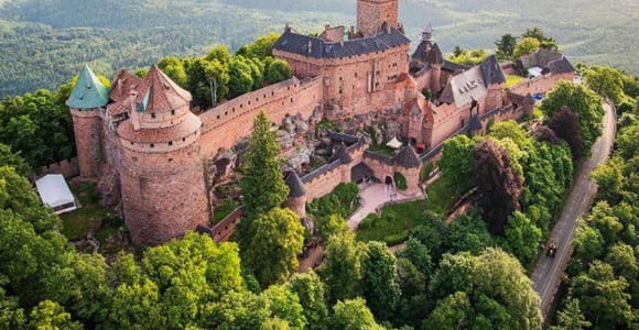 Von Basel aus: Tagesausflug nach Colmar, Hohkönigsburg, Ribeauvillé
