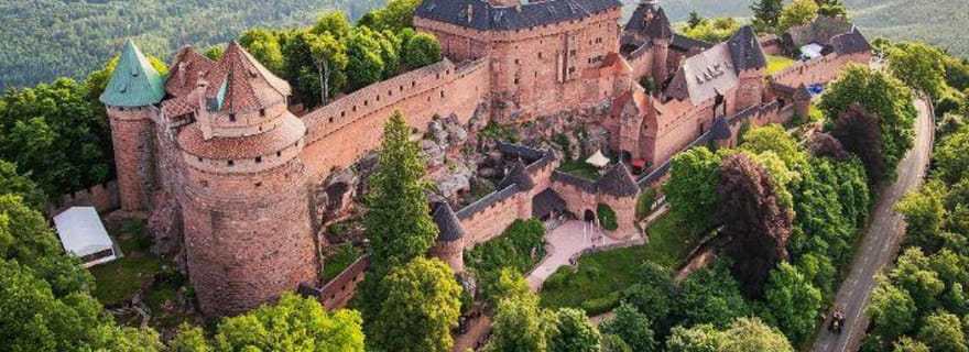 Au départ de Bâle : excursion d'une journée à Colmar, Hohkönigsburg et Ribeauvillé