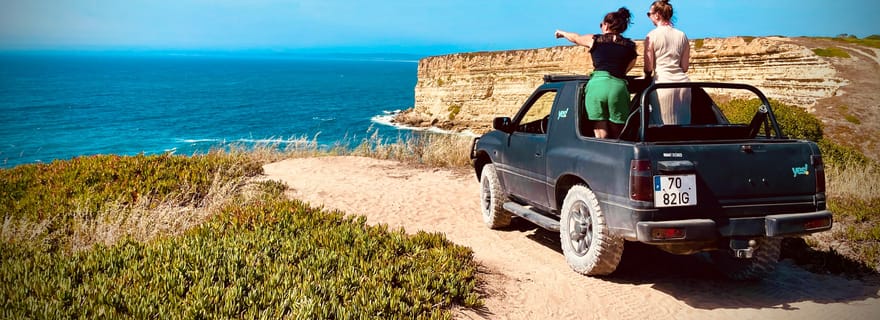 Lisbonne : excursion en Jeep vers Arrábida et Sesimbra avec pique-nique