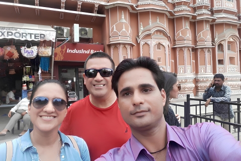 3 Tage 3 Städte - Delhi Agra Jaipur - Goldenes DreieckAC Auto + Reiseführer + 5-Sterne-Hotel
