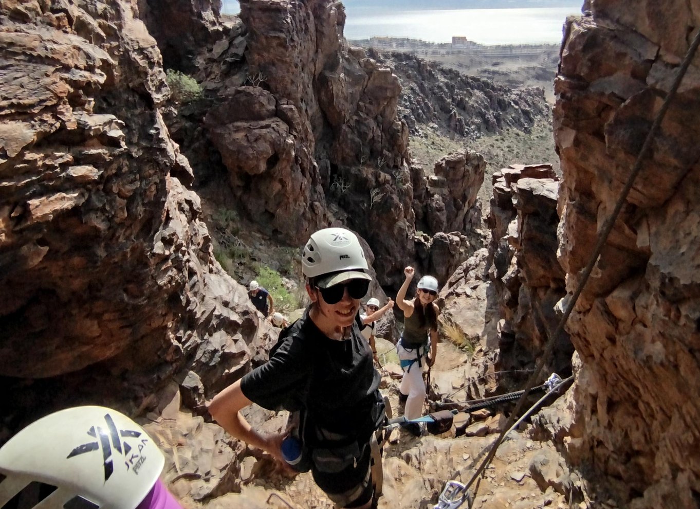 Gran Canaria: Cliff Climbing Via Ferrata-tur af Maspalomas