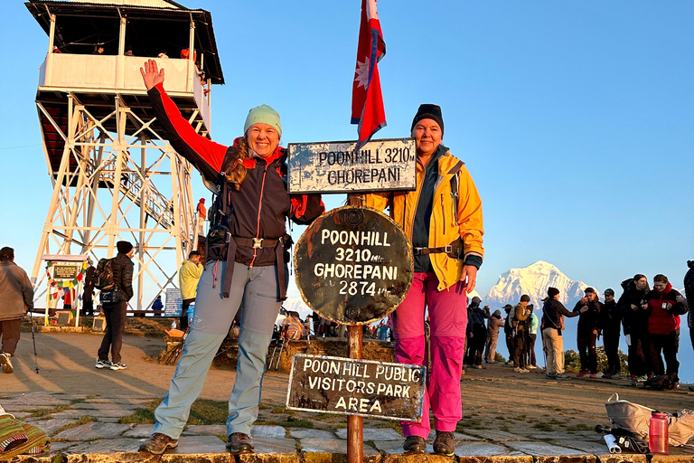 3-dniowy trekking Poon Hill i Ghorapani