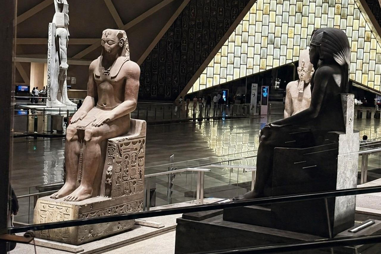 Hurghada: Cairo bus tour to Pyramids, kings Mummies museum Giza Pyramids , sphinx & Kings Mummies Museum