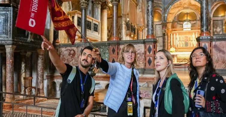Veneza: Visita ao Palácio Ducal e à Praça de São Marcos com passeio de gôndola