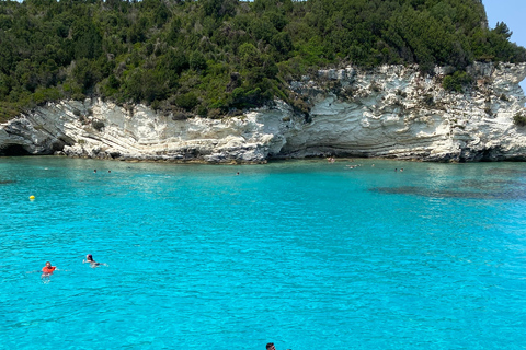 Parga: Iconic Paxos, Antipaxos & Blue Caves Cruise with Swim