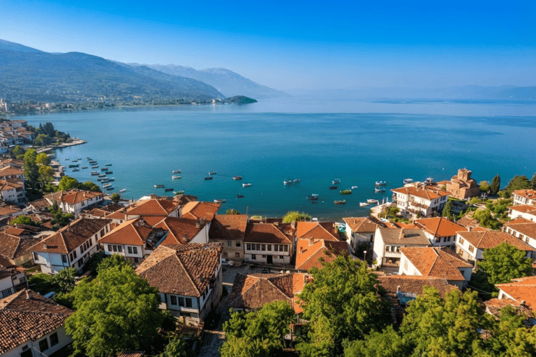 From Tirana: Ohrid Old Town, Castle & Fishing Full Day Tour