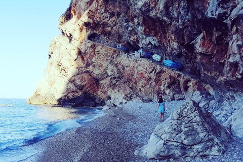 Piquenique em uma praia secreta