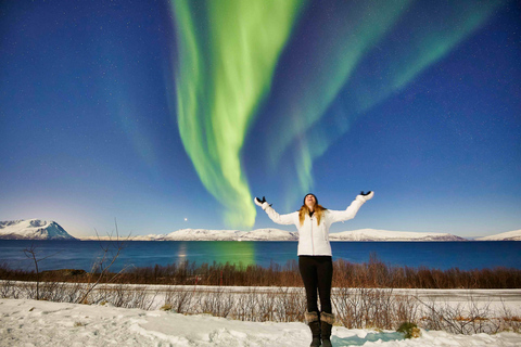 Tromsø : Safari en motoneige avec séjour à Aurora Crystal Lavvo