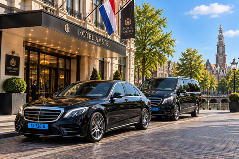 Amsterdam: Private Taxi Transfer to/from Cruise Port Round Trip