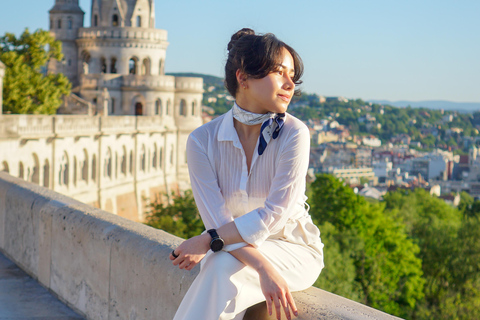 Premium Private Photoshoot in Budapest Private Photoshoot at the fisherman's Bastion