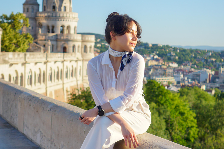 Premium Private Photoshoot in Budapest Private Photoshoot at the fisherman's Bastion
