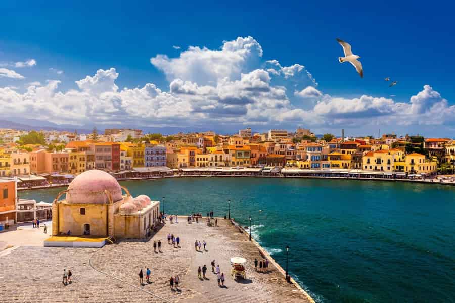 Von Rethymno: Chania Hin- und Rückfahrt mit freier Zeit. Foto: GetYourGuide