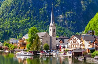 Wien: Tagestour Hallstatt, Salzburg, Alpen & Seen